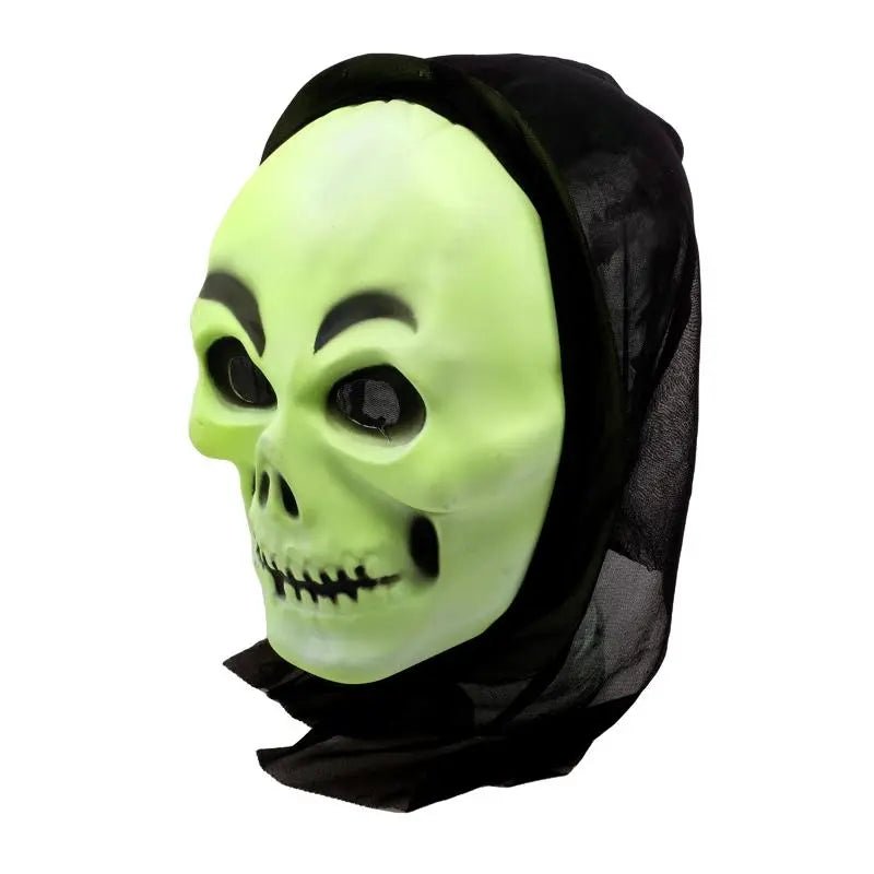 2 Hooded Masks Glow In The Dark Halloween Accessories - NextParty