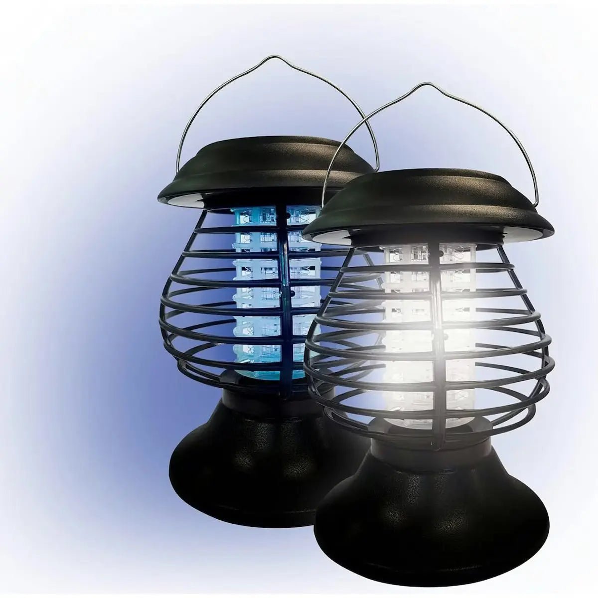 2 - in - 1 Insect Zapper 13cm x 13cm x 17.5cm (Solar Powered) - NextParty