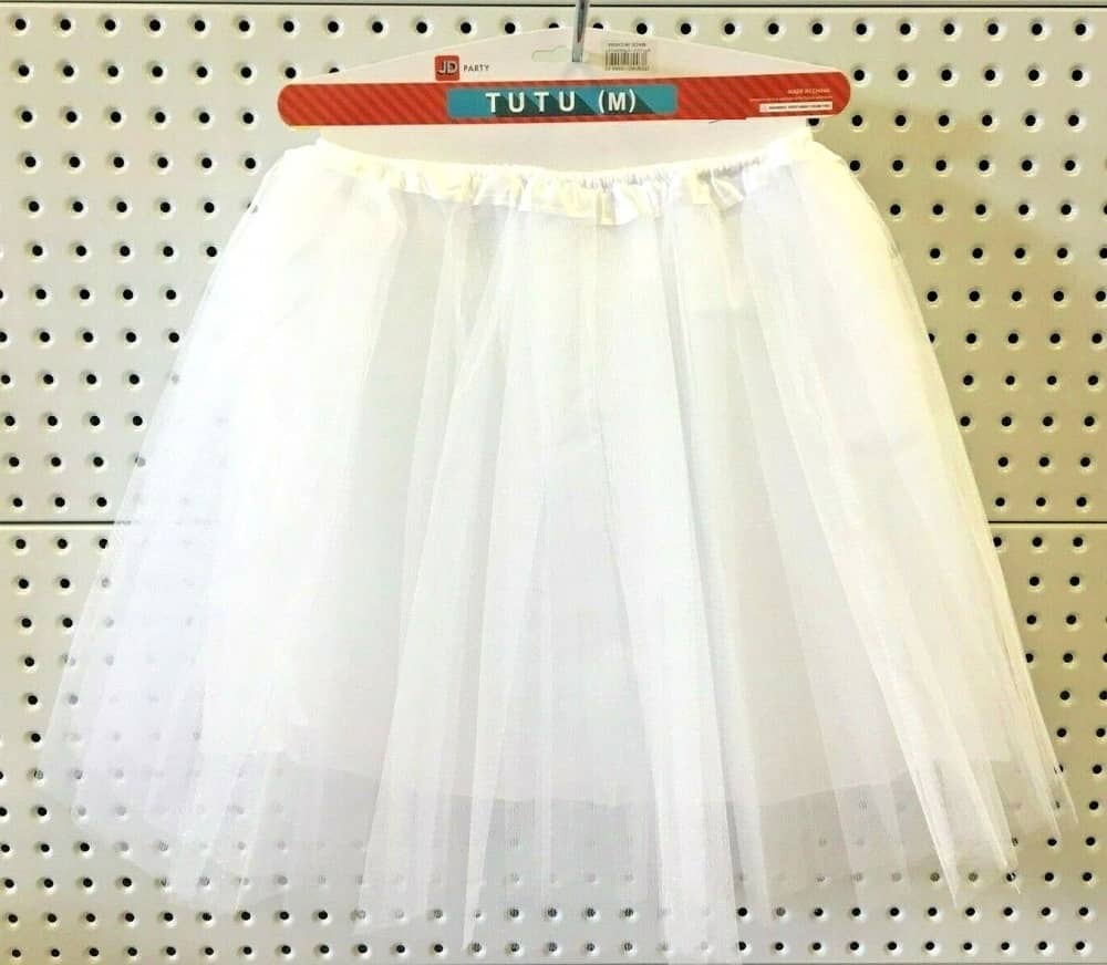 Adult Tutu White 1980'S Medium Size Party Accessories - NextParty