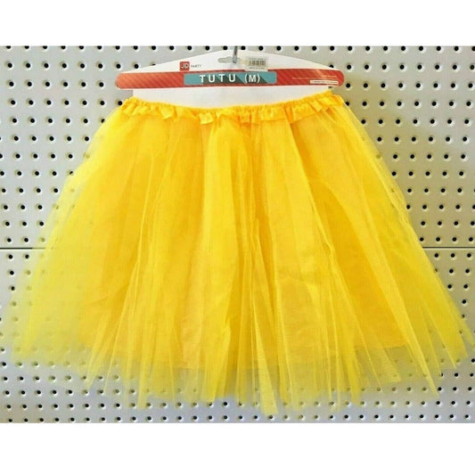 Adult Tutu Yellow 1980'S Medium Size Party Accessories - NextParty