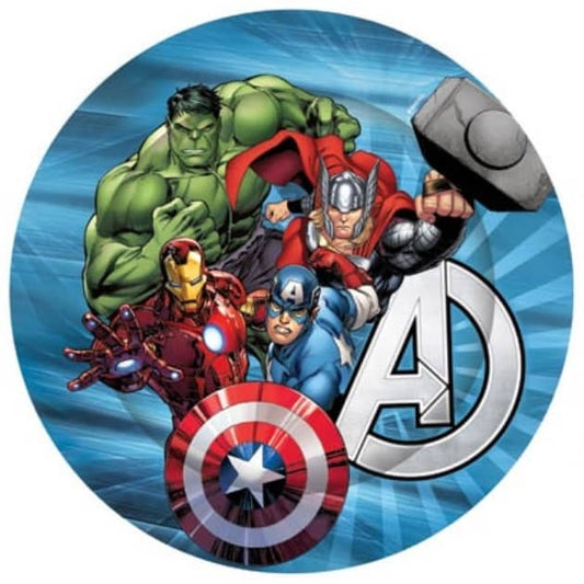 Avengers Paper Plates 23CM (9") 8pk - NextParty