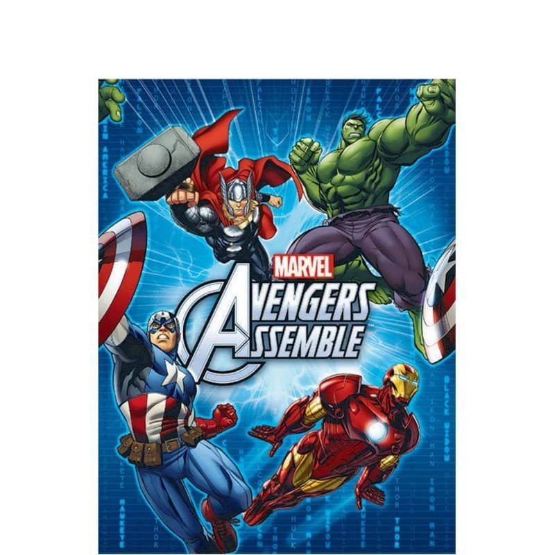 Avengers Plastic Table Cover Tablecloth 1.37m x 2.43m - NextParty