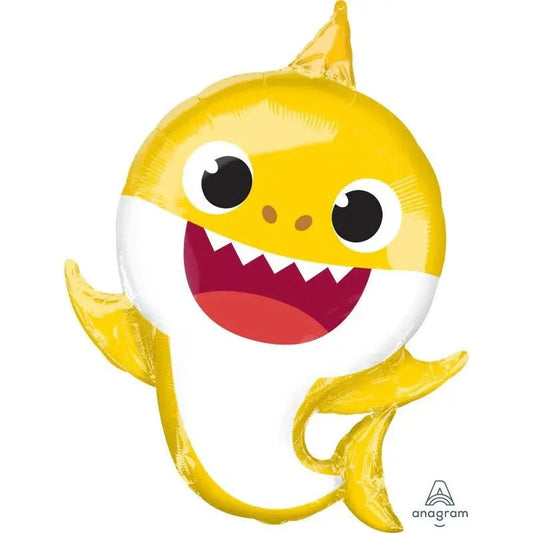 Baby Shark Super Shape Foil Balloon 66cm (26") - NextParty