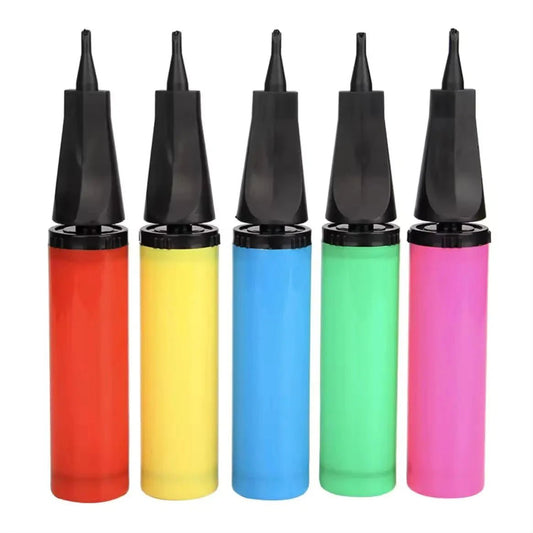 Balloon Pump 1pk Assorted Colours - NextParty