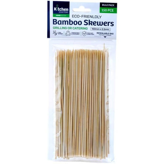 Bamboo Skewers 15CM 150pk BBQ And Catering - NextParty