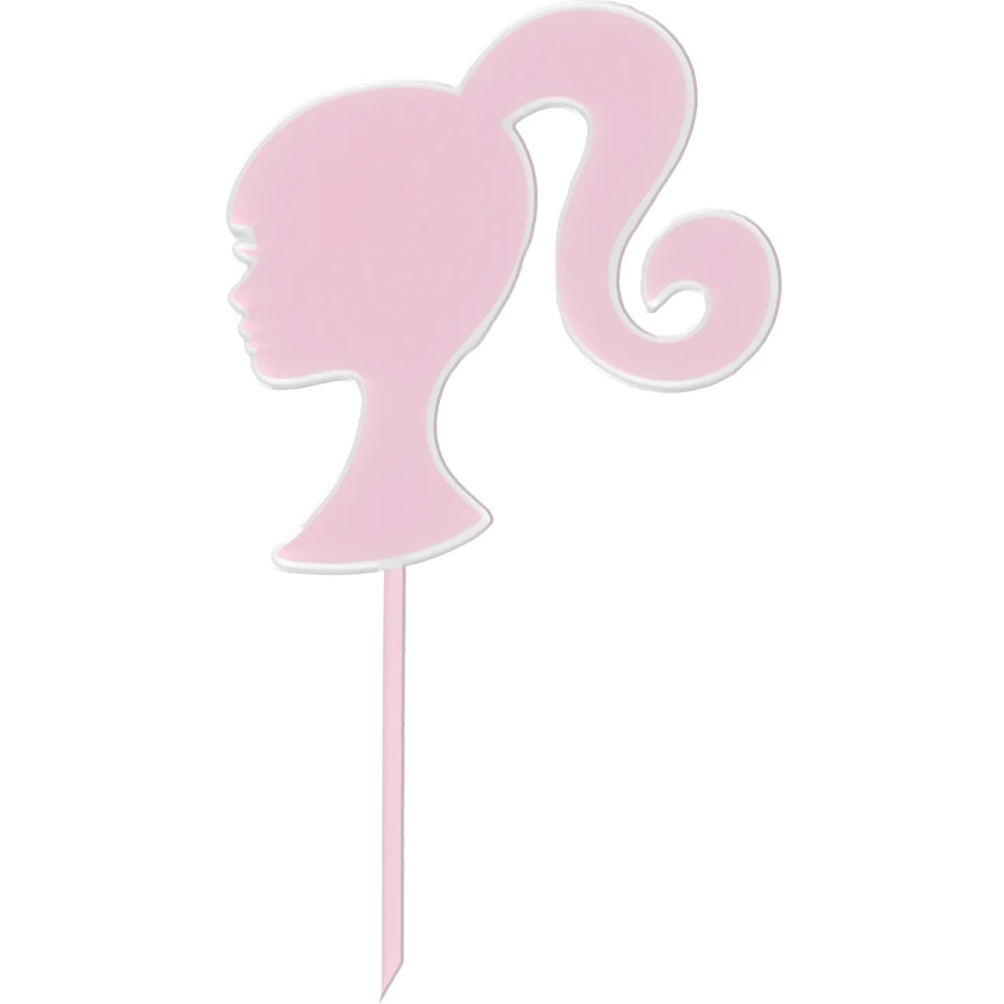 Barbie Cake Topper 1pc 12cm x 22cm Acrylic - NextParty