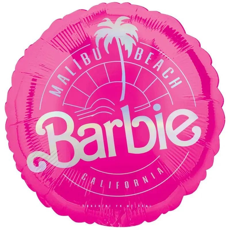 Barbie Foil Balloon 43cm (17") Round - NextParty