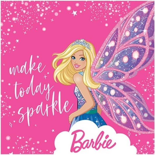 Barbie Lunch Napkins 20pk Luncheon Serviettes - NextParty