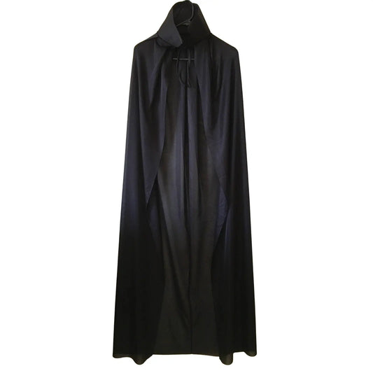 Black Cape 140cm Single Layer Halloween Costume - NextParty