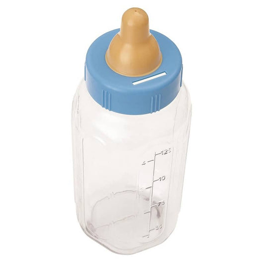 Blue Baby Bottle Bank 28cm (11") - NextParty