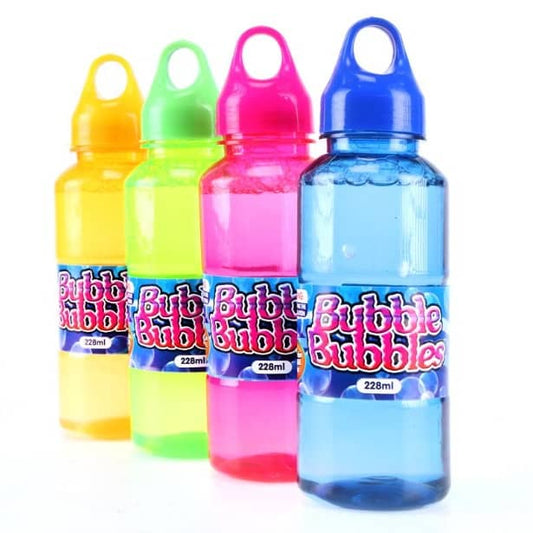 Bubble Solution 228ml 1pc Pink Blue Yellow Green Colour - NextParty