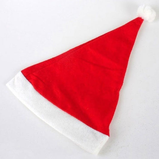 Christmas Felt Santa Hat - Red - NextParty