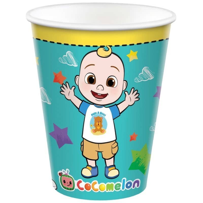 CoComelon Paper Cups 8pk - NextParty