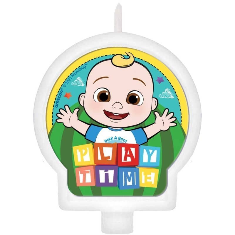 CoComelon Play Time Birthday Candle 6CM - NextParty