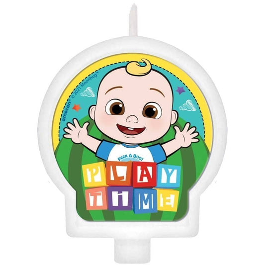 CoComelon Play Time Birthday Candle 6CM - NextParty