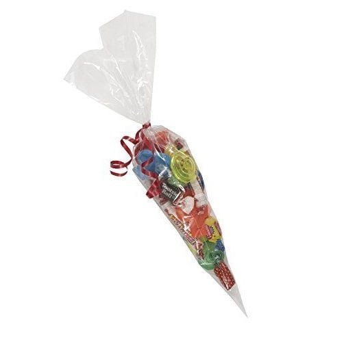 Cone Cello Bags 25pk Clear 38cm x 16.5cm (15" x 6.5") - NextParty