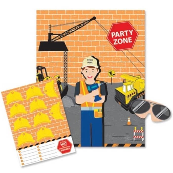 Construction Blindfold Party Game - NextParty