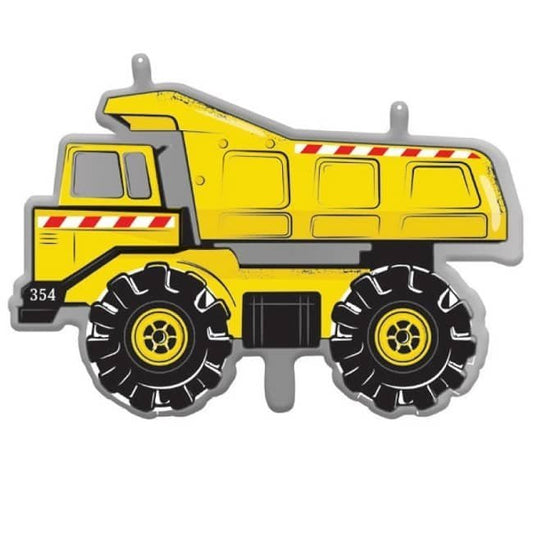 Construction Truck Large Foil Balloon 58CM (23") - NextParty