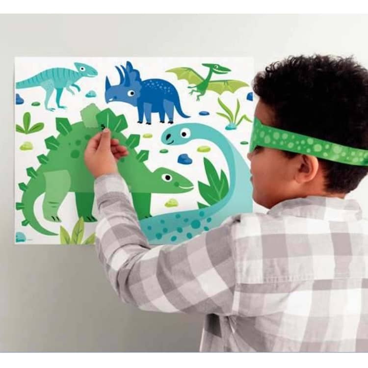 Dinosaurs Blindfold Party Game - NextParty