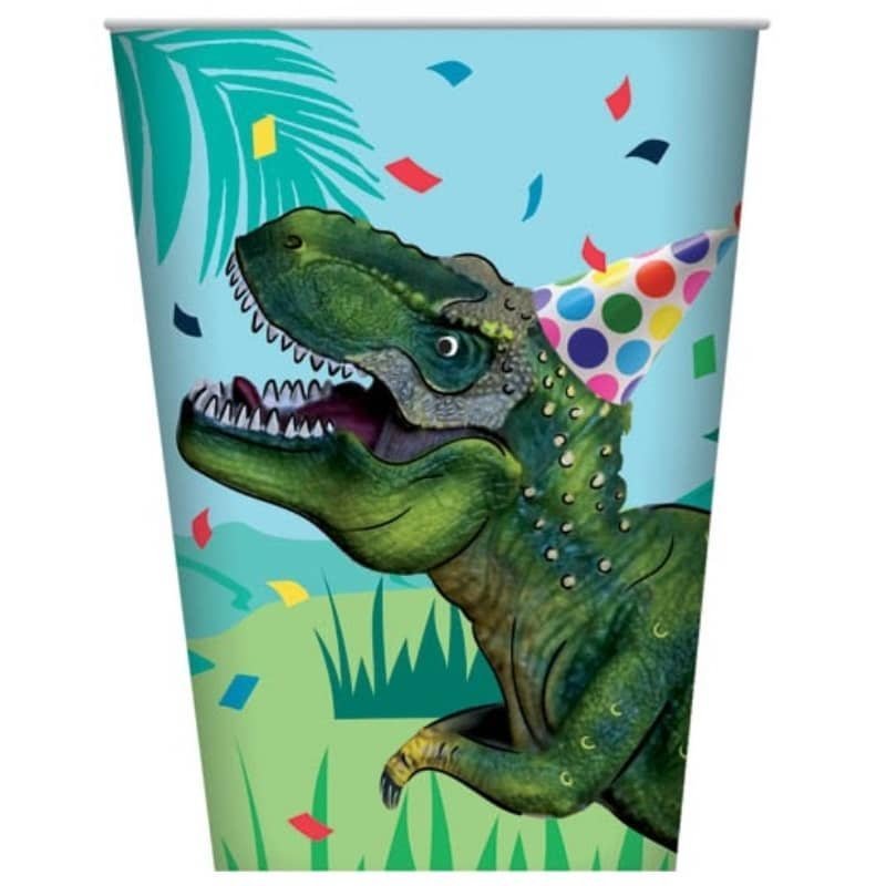 Dinosaurs Paper Cups 8pk - NextParty