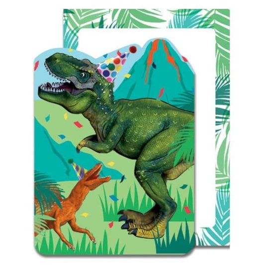 Dinosaurs Party Invitations 8pk - NextParty