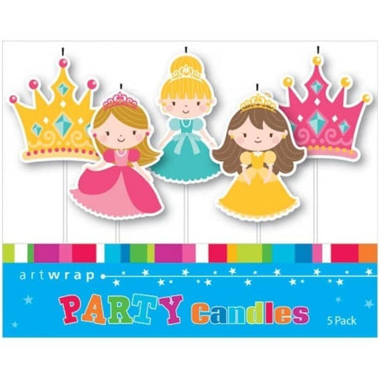 Disney Princess Birthday Candles 5PCS - NextParty