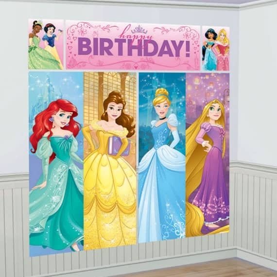 Disney Princess Dream Big Scene Setter Backdrop - NextParty