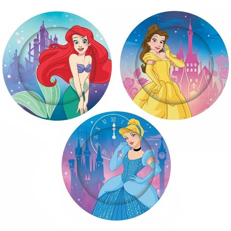 Disney Princess Paper Plates 23CM (9") 8pk - NextParty