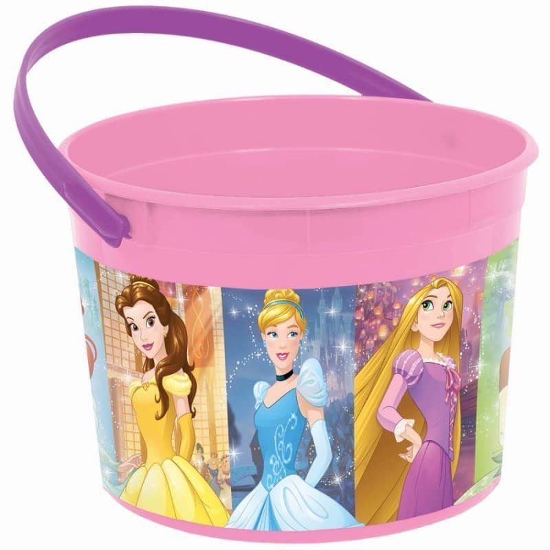 Disney Princess Plastic Bucket Favour Container - NextParty