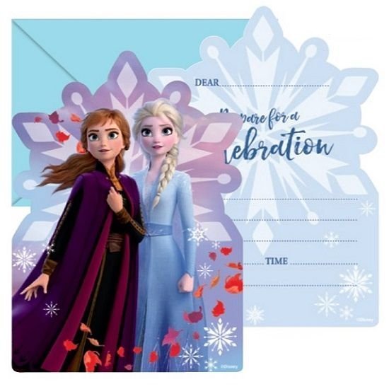 Frozen 2 Party Invitations 8pk - NextParty