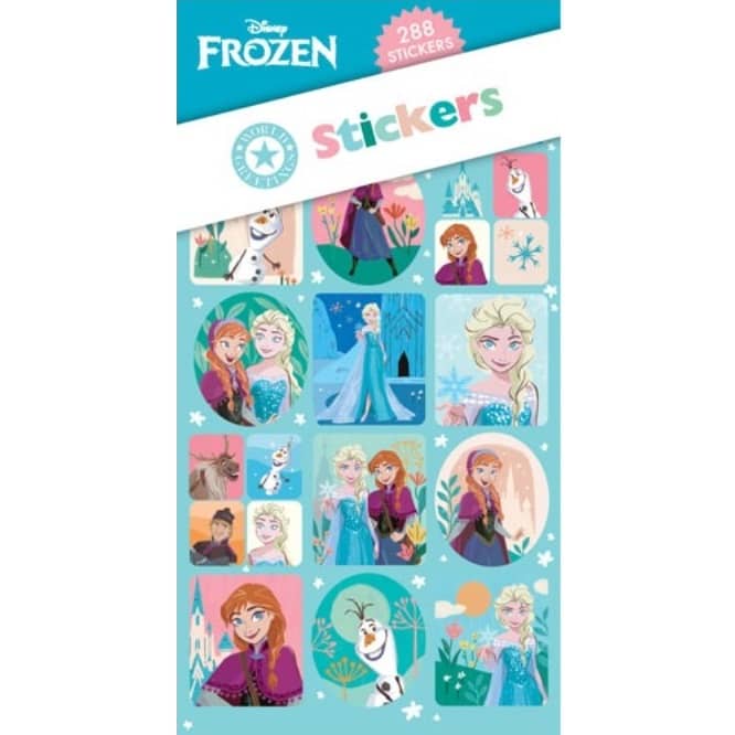 Frozen 2 Sticker Book 288pk (12 Sheets) Party Favours - NextParty