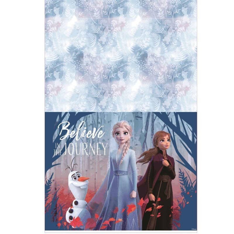 Frozen Paper Table Cover Tablecloth 2.4m x 1.3m - NextParty