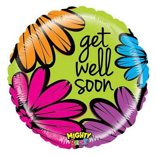 Get Well Soon Foil Balloon 53cm (21") - NextParty