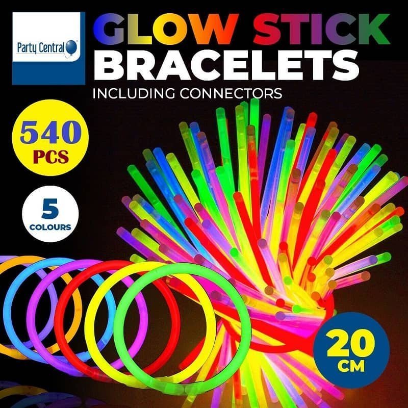 Glow Sticks 540pk (36 Tubes) Glow In The Dark Party Multi - colour - NextParty