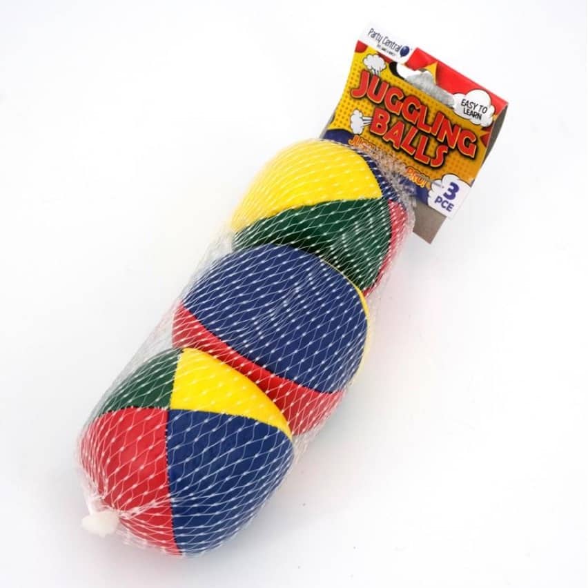 Juggling Balls 3pk Clown Circus Magic - NextParty