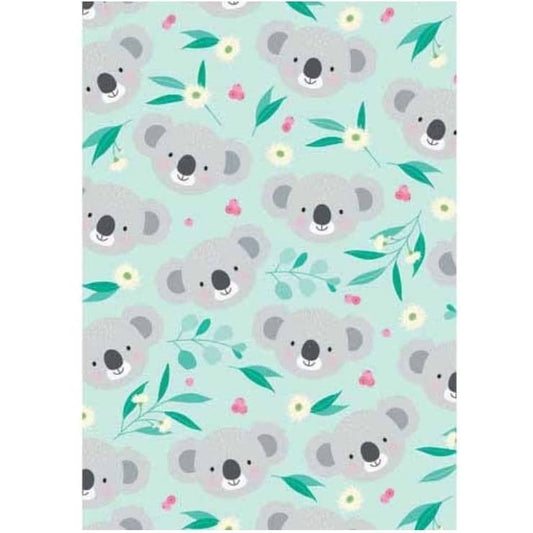 Koala Australia Wild One Gift Wrap 1 Sheet Folded Wrapping Paper - NextParty