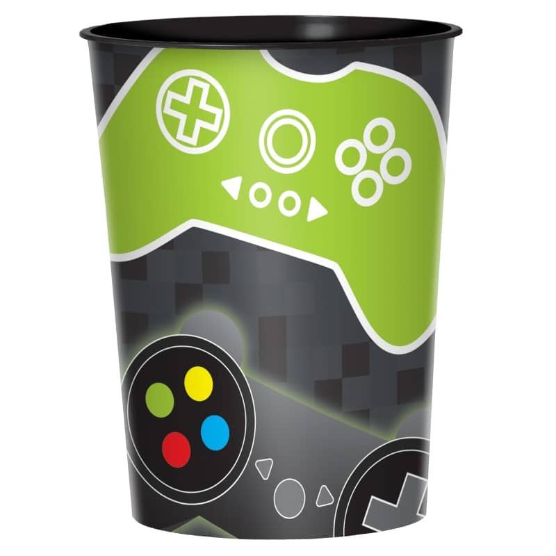 Level Up Video Gaming Reusable Party Favour Cup 473ml - NextParty