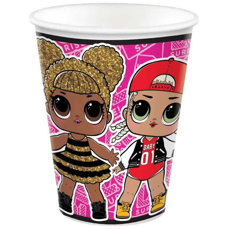 LOL Surprise Paper Cups 8pk Together 4EVA - NextParty