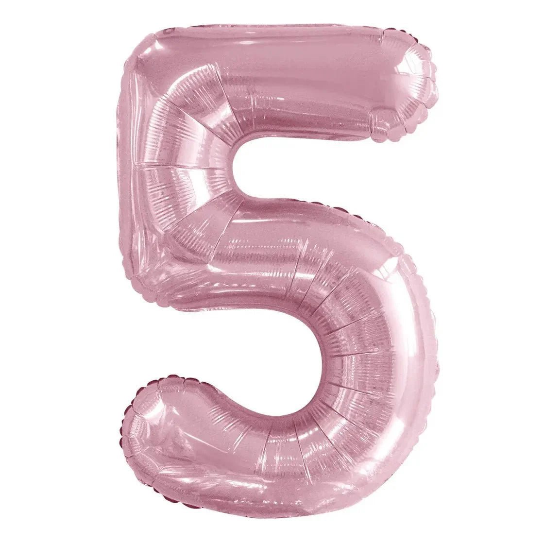 Lovely Pink Number "5" Giant Numeral Foil Balloon 86CM (34") - NextParty