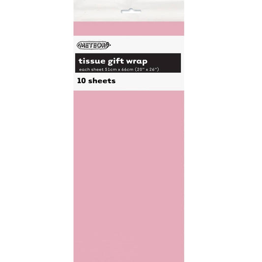 Lovely Pink Tissue Paper (10 Sheets) Gift Wrap - NextParty