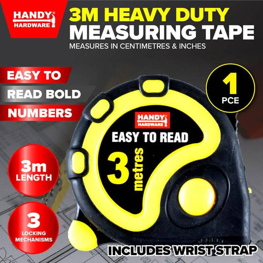 Measuring Tape 3M Heavy Duty Centimetres Inches - NextParty