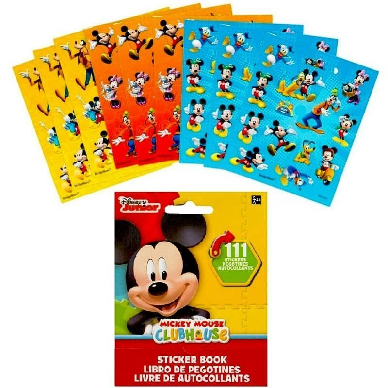 Mickey Mouse Sticker Booklet 111pk Party Favour - NextParty