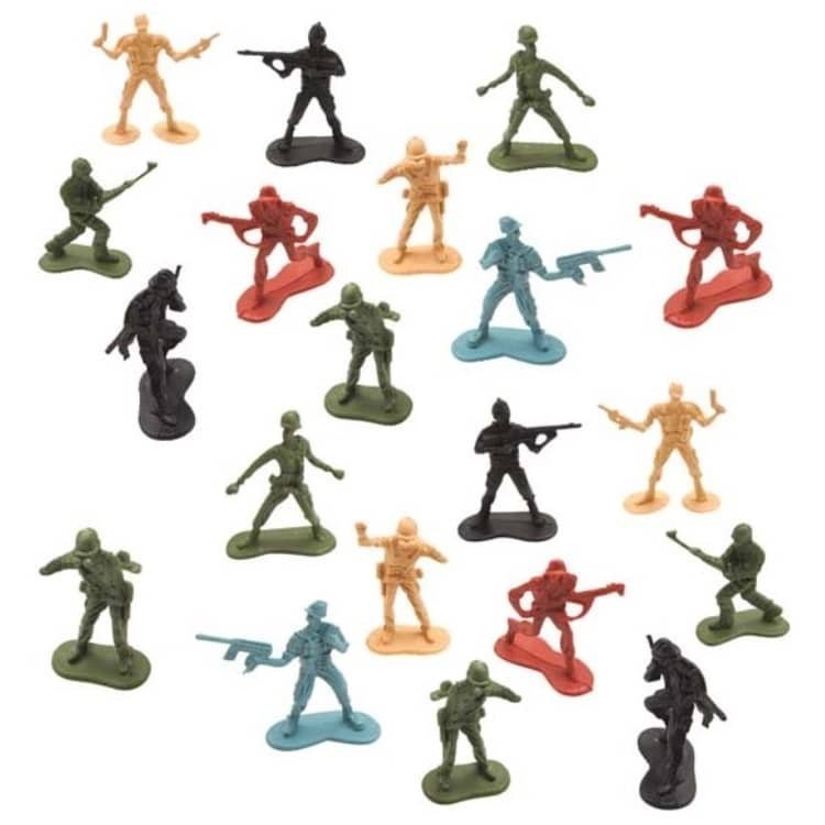 Mini Army Soldiers 20pk Party Favour - NextParty