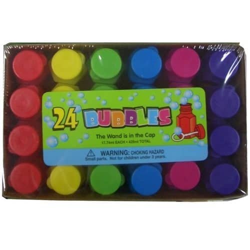 Mini Party Bubbles 24pk Party Favours - NextParty