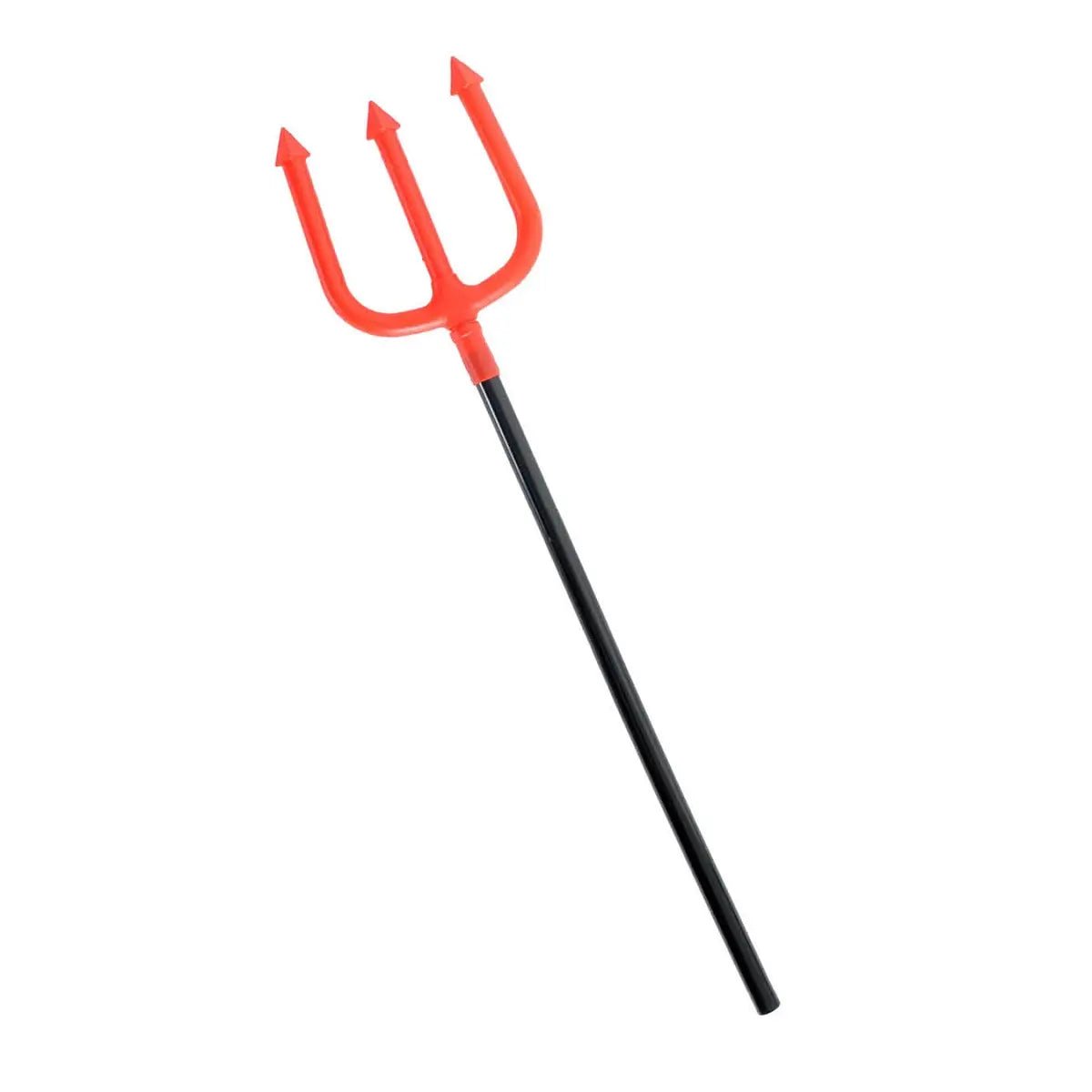 Mini Red Devil Pitchfork 40cm Halloween Accessories - NextParty