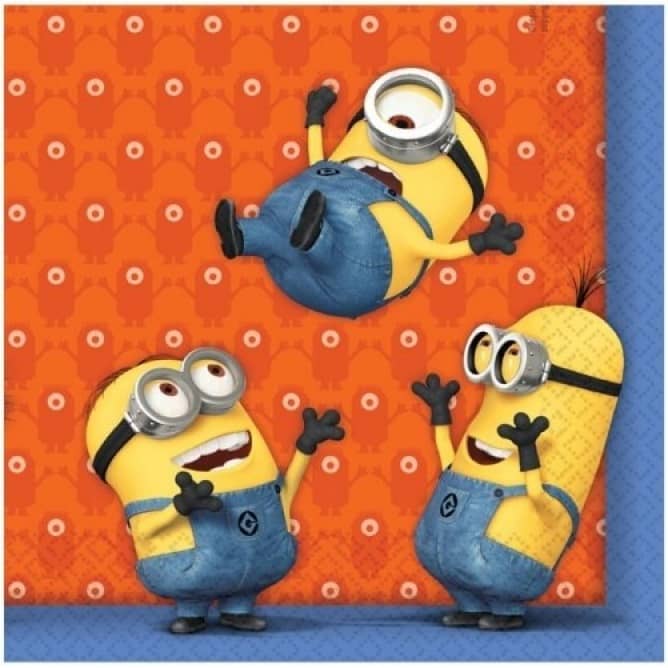 Minions Lunch Napkins 20pk Serviettes - NextParty