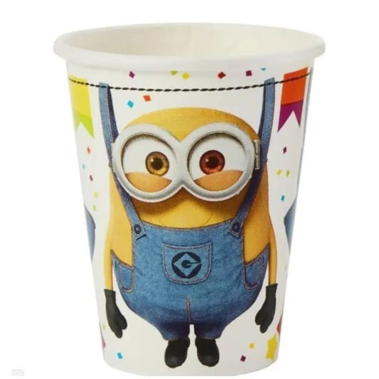 Minions Paper Cups 8pk Tableware - NextParty