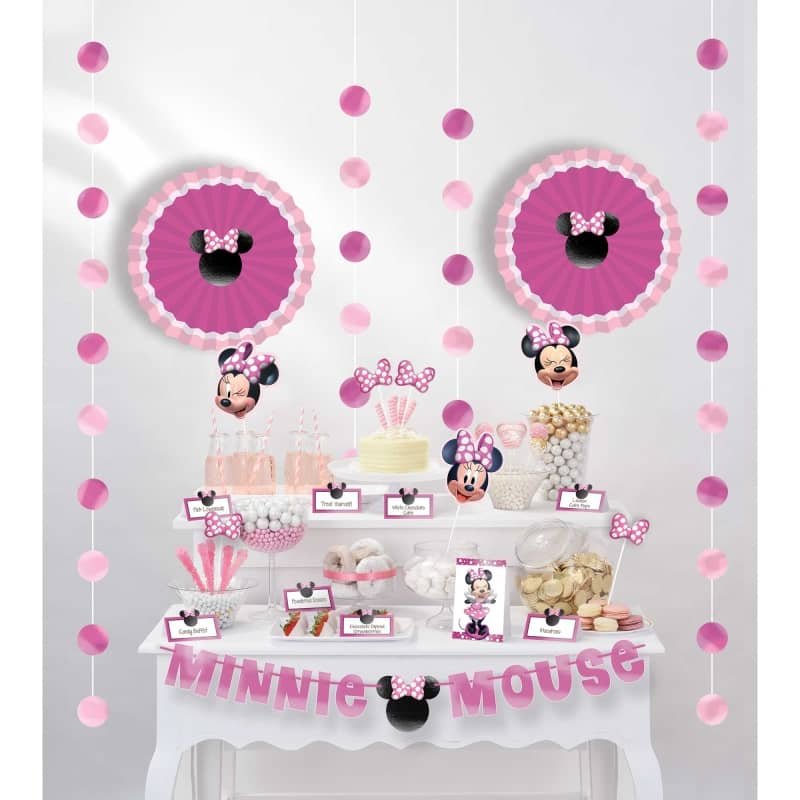 Minnie Mouse Forever Buffet Table Decorating Kit - NextParty