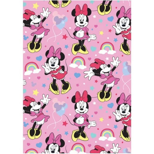 Minnie Mouse Gift Wrap 1 Sheet Folded - NextParty