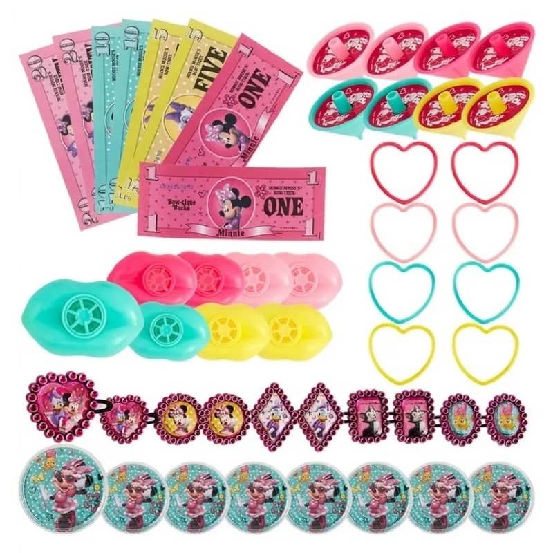 Minnie Mouse Mega Mix Favours 48PCS Value Pack - NextParty